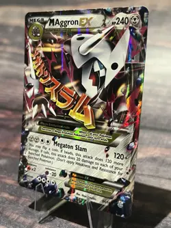 Pokemon M Aggron EX 94/160 XY Primal Clash Mega Holo Ultra Rare - Image 3