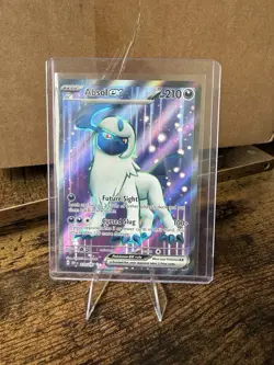 Pokemon Absol EX Obsidian Flames 214/197 Ultra Rare Full Art Holo - Image 1