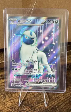 Pokemon Absol EX Obsidian Flames 214/197 Ultra Rare Full Art Holo - Image 2