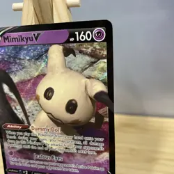 NM Mimikyu V 062/163 Ultra Rare Battle Styles Pokemon TCG - Image 3
