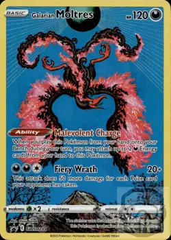 Galarian Moltres SWSH284 Holo P Sword & Shield Promo Pokemon Holo NM/M - Image 3