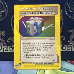 Pokemon TCG Expedition 144/165 - MULTI TECHNICAL MACHINE 01 LP + - Image 1