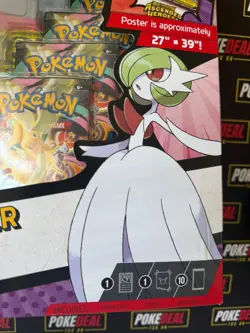 Pokemon TCG: Ascended Heroes Poster Collection - Mega Gardevoir (Damaged) - Image 4