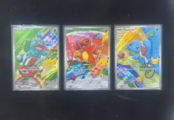 Pokemon TCG First Partner Illustration Collection Series 1 Kanto GEN 1 Set - Image 1
