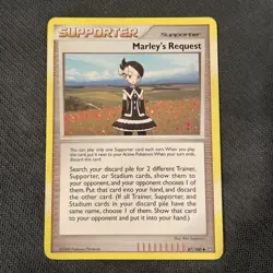 Marley's Request 87/100 Pokemon Stormfront Uncommon 2008 LP - Image 1