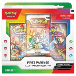 Pokemon TCG First Partner Illustration Collection Series 1 Sealed New Pack - Image 1