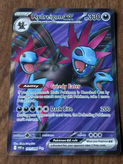 Pokemon TCG - Hydreigon EX Full Art White Flare 161 / 86 WHT - English - Image 1