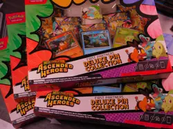 Pokemon First Partner Deluxe Pin Collection SEALED - Image 1