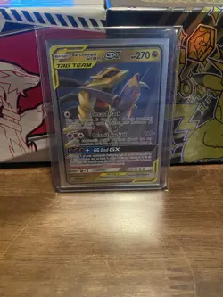 Pokemon TCG Garchomp and Giratina GX 146/236 Unified Minds NM - Image 1