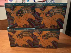 Pokemon TCG Ascended Heroes ETB Elite Trainer Box - LOT of (4) - NEW - In Hand - Image 1