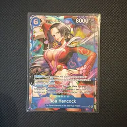 ONE PIECE - BOA HANCOCK - EB03-026 - ALT ART SUPER RARE - ENG EB03 - NM - Image 1