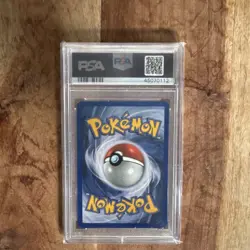 Pokemon Gym Heroes Sabrina's Gengar Holo Swirl Unlimited 14/132 PSA 8 2000 - Image 2