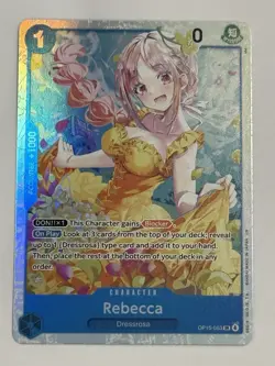 Rebecca OP15-053 SR Adventures On Kami’s Island One Piece Card English - Image 1