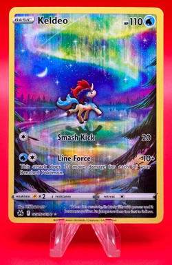 Keldeo GG07/GG70 Crown Zenith: Galarian Gallery Ultra Rare Card NM Condition - Image 1