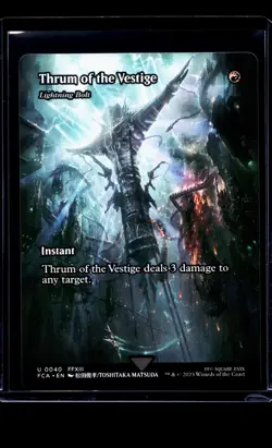 Magic The Gathering FCA Final Fantasy Through the Ages #40 Thrum of the Vestige - Image 1