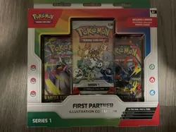 Pokemon First Partner Illustration Collection Series 1 Box - Image 1