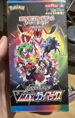 Pokemon VMAX Climax S8b Japanese Booster Box SEALED - Image 1