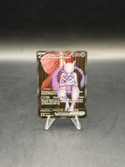The Pokemon Company Team Rocket's Mewtwo EX 213/182 Sv10 Holo HP280 - Image 1