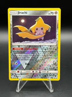 Jirachi 99/181 Team Up - Sun & Moon Reverse Holo Rare Pokemon TCG LP/NM - Image 1