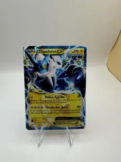 Pokemon Thundurus EX BW81 Black Star Promo Team Plasma - Image 1
