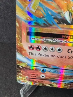 Mega Charizard EX, XY Evolution, #13/108, Ultra Rare Pokemon Card, NM - Image 5