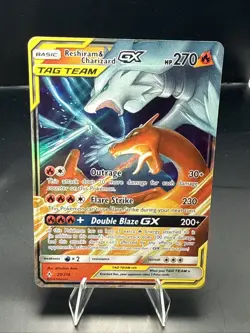 Pokemon Reshiram & Charizard GX 20/214 Sm-Unbroken Bonds Holo - Image 1