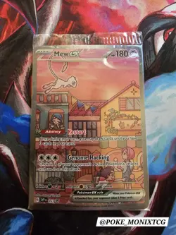 MEW EX 053 PROMO SVP SCARLET & VIOLET NM SEALED 151 POKEMON TCG - Image 1