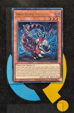 JUSH-EN005 Dracotail Mululu Ultra Rare 1st Edition YuGiOh - Image 1