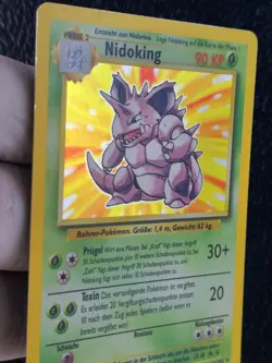 Nidoking 11/102 Basis Set Rare Holo Deutsch - Pokemon Karten - Base Set - Image 2