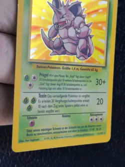 Nidoking 11/102 Basis Set Rare Holo Deutsch - Pokemon Karten - Base Set - Image 3