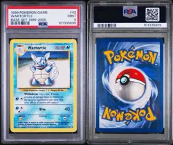 Wartortle PSA 9 4th Print (42/102) - Pokemon TCG 1999-2000 Base Set WOTC - Image 3
