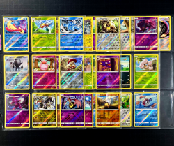 2017 Pokemon CRIMSON INVASION Set REVERSE HOLO Cards Sun & Moon Lot Rare NM MINT - Image 1