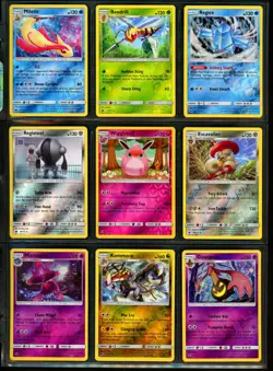 2017 Pokemon CRIMSON INVASION Set REVERSE HOLO Cards Sun & Moon Lot Rare NM MINT - Image 2