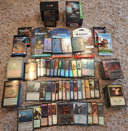 400+ MTG Cards - Magic the Gathering Lot w/ FOILS & RARES! + BOOSTERS + DECKS - Image 1
