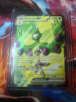 Pokemon TCG Arboliva EX 207/182 Full Art Holo Card, 2025 Destined Rivals Series - Image 1