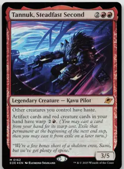 Tannuk, Steadfast Second (Foil) Edge of Eternities 162 NM M - Image 1