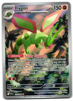 Flygon 101/094 - 🌊 Phantasmal Flames Illustration Rare Pokemon TCG 🖤 - M/LP - Image 1