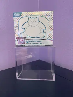 Pokemon TCG 151 Pokemon Center ETB New Sealed with Acrylic Case 💎 - Image 2