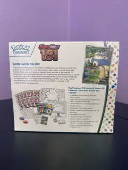 Pokemon TCG 151 Pokemon Center ETB New Sealed with Acrylic Case 💎 - Image 5