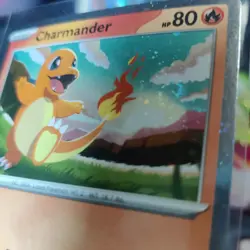 Charmander 020/217 – Cosmos Holo SWIRL – Ascended Heroes Promo – NM Pokemon TCG - Image 3