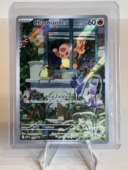Pokemon Charmander 044 SVP Scarlet & Violet Promo Basic Holo 60 HP English 2023 - Image 1
