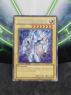 Yugioh Elemental Hero Neos CT03-EN001 Secret Rare NM - Image 1