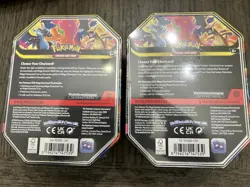 Pokemon TCG Mega Charizard X ex And Y ex Tins Factory Sealed You Get Both - Image 3