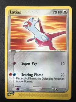 Latias 014 Nintendo Promo Pokemon non-holo rare card - Image 1