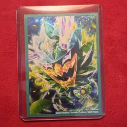 Teal Mask Ogerpon ex SVP 166 Scarlet & Violet Promo Full Art Holo Pokemon Card - Image 2