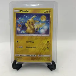 Pikachu 56/236 Reverse Holo Common Unified Minds Pokemon Card NM - Image 1