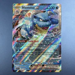 2024 Pokemon SCR EN Stellar Crown #030 Blastoise EX Card MT - Image 1