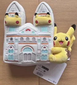 Pokemon center x Natural History Museum Pikachu Plush & Ecology Booklet - Image 2
