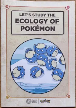 Pokemon center x Natural History Museum Pikachu Plush & Ecology Booklet - Image 4