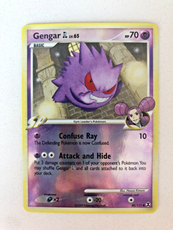 Pokemon Gengar GL Rising Rivals Reverse Holo #40 LP-NM - Image 1